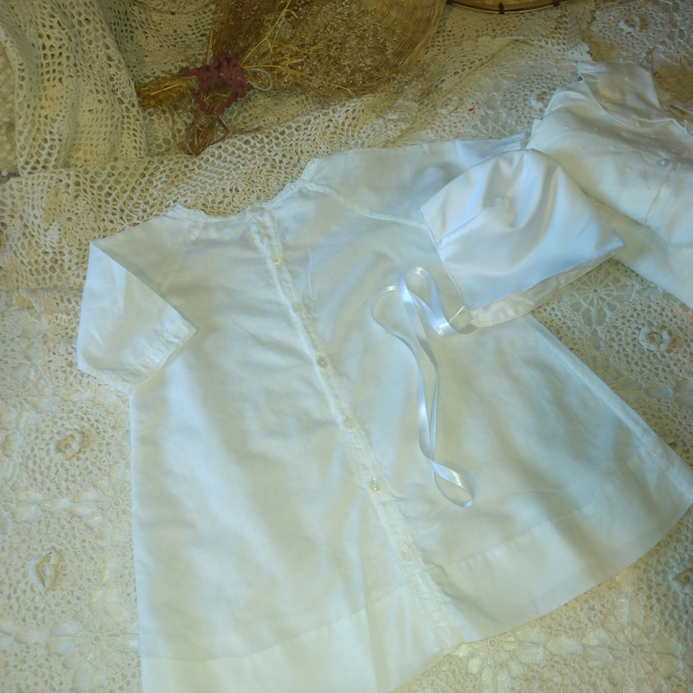 Vintage White Kids Pajama Top